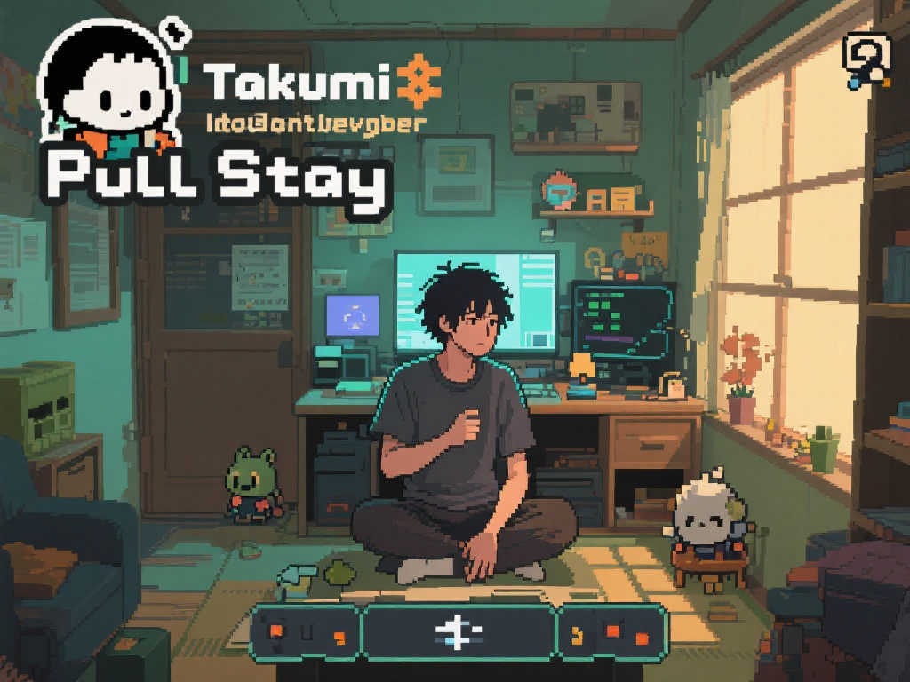 日本独创者足不出户，打造动作游戏力作《Pull Stay